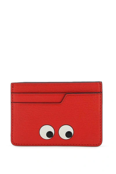 Shop Anya Hindmarch Eyes Cardholder In Red