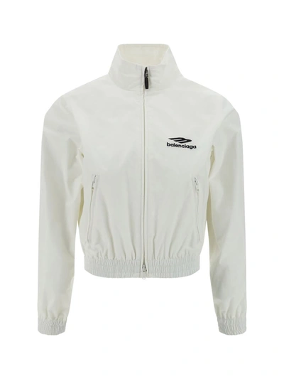 Shop Balenciaga Jackets In White