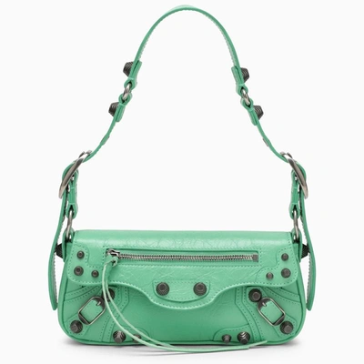 Shop Balenciaga Le Cagole Small Mint Bag In Green