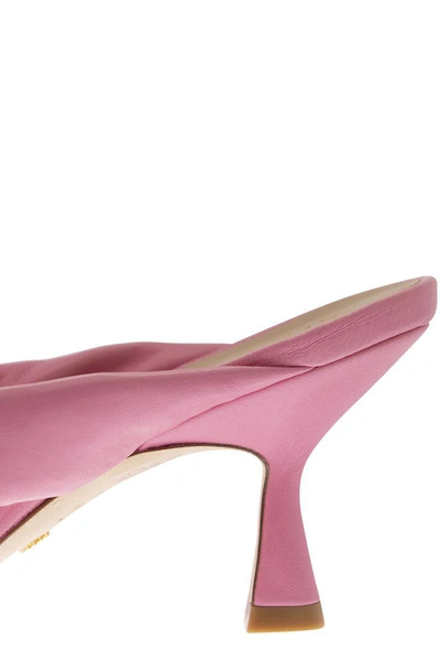 Shop Stuart Weitzman Playa - Leather Sandals In Pink