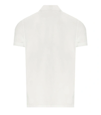 Shop Barbour Tartan Pique White Polo Shirt