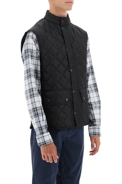 Shop Barbour Lowerdale Vest In Black