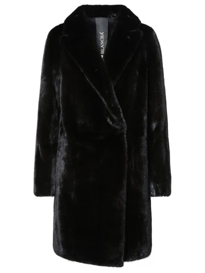 Shop Blancha ® Long Black Mink Fur