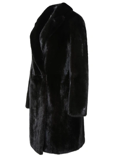 Shop Blancha ® Long Black Mink Fur