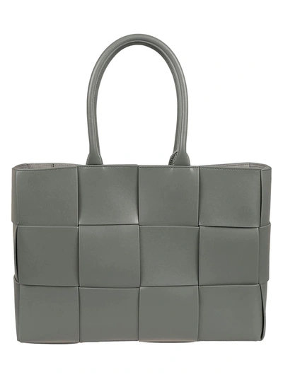 Shop Bottega Veneta Bags.. In Slate-silver