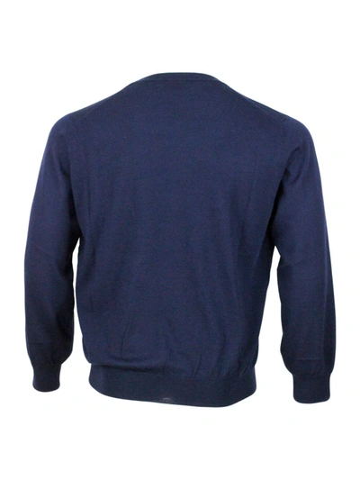 Shop Brunello Cucinelli Sweaters In Blue