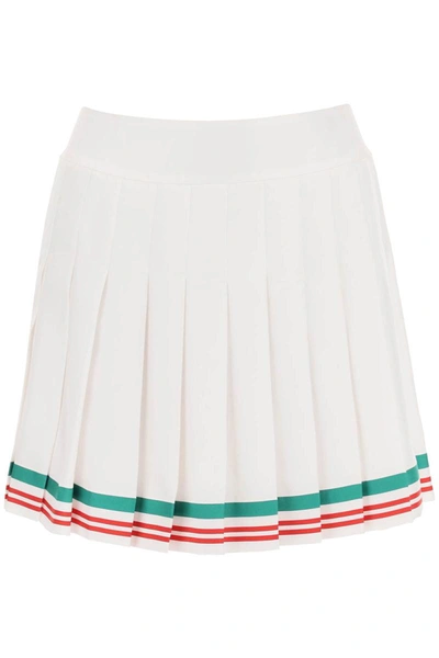 Shop Casablanca Casaway Tennis Mini Skirt In White