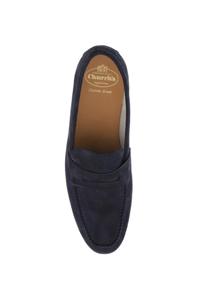 Shop Church's Heswall 2 Loafers In Blue