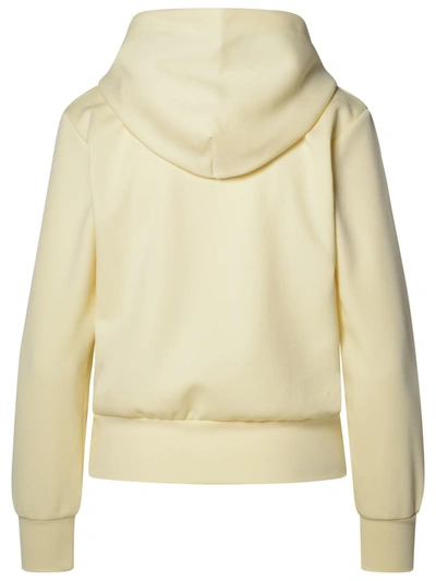 Shop Comme Des Garçons Play Ivory Polyester Sweatshirt In Avorio