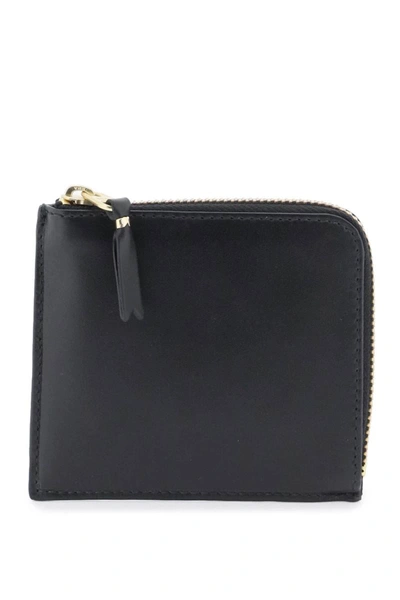 Shop Comme Des Garçons Comme Des Garcons Wallet Leather Wallet In Black