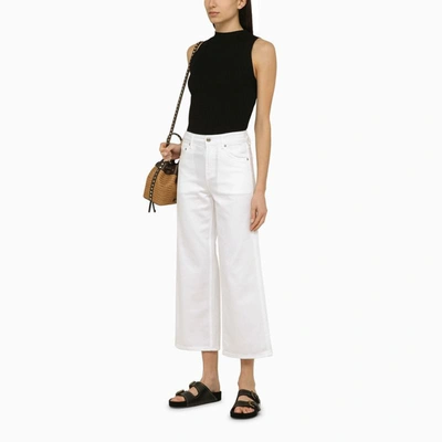 Shop Department 5 Wide Denim Trousers In White
