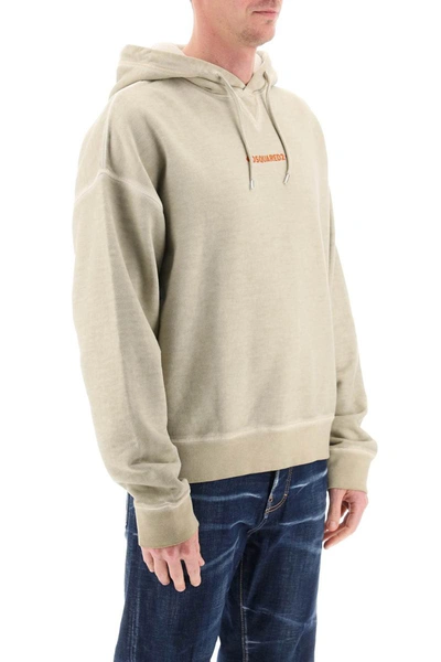 Shop Dsquared2 Cipro Fit Hoodie In Multicolor