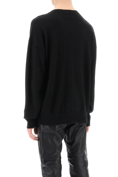 Shop Dsquared2 Gothic Logo Sweater In Black