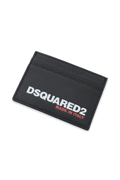 Shop Dsquared2 Logo Bob Cardholder In Black