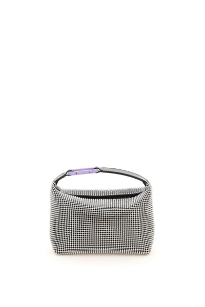 Shop Eéra Eera Crystal Mesh Moonbag In Multicolor