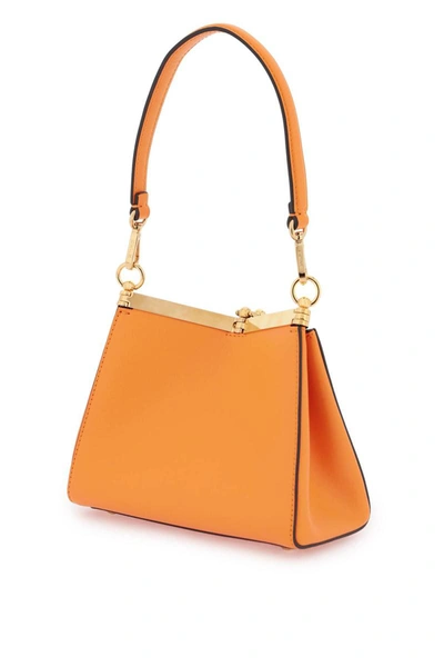 Shop Etro 'vela' Mini Bag In Orange