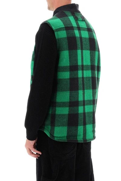 Shop Filson Mackinaw Wool Vest In Multicolor
