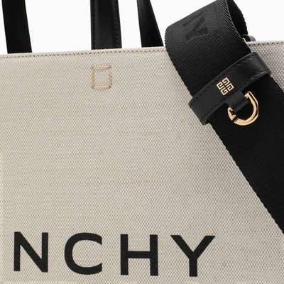 Shop Givenchy G Canvas Medium Tote In Beige