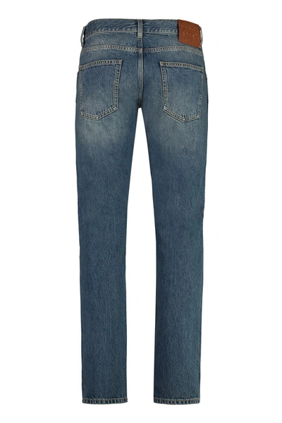 Shop Gucci 5-pocket Jeans In Denim