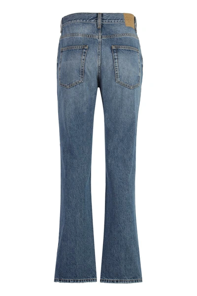 Shop Gucci 5-pocket Slim Fit Jeans In Denim