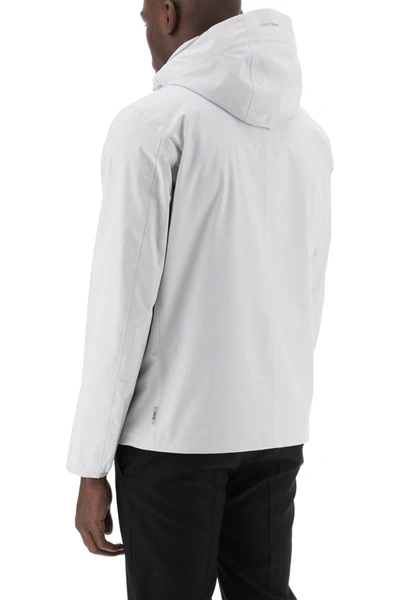Shop Herno Laminar Laminar Windbreaker Jacket In Gore-tex In Grey