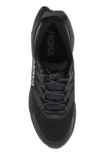 Shop Hoka Skyline-float X Sneakers In Black