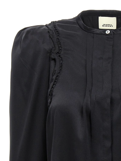 Shop Isabel Marant 'joanea' Shirt In Black