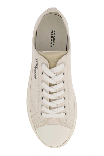 Shop Isabel Marant Austen Low Platform Sneakers In Neutro