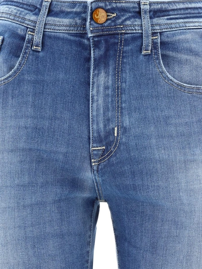 Shop Jacob Cohen "kate" Jeans In Blue