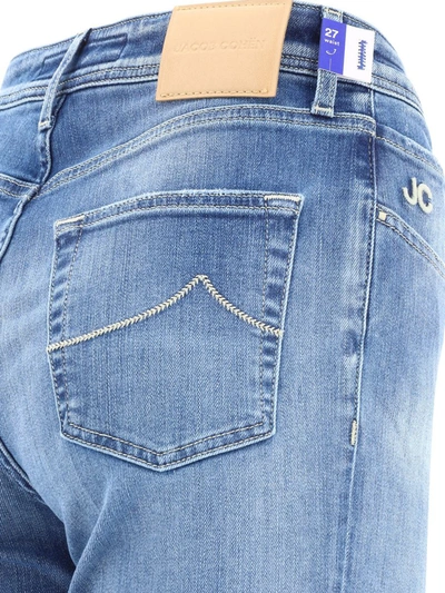 Shop Jacob Cohen "kate" Jeans In Blue