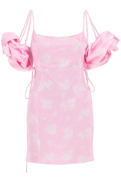 Jacquemus La Mini Robe Chouchou In Pink