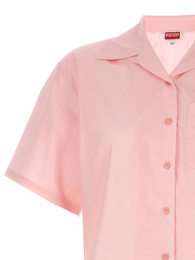 Shop Kenzo 'boke Flower' Shirt In Pink