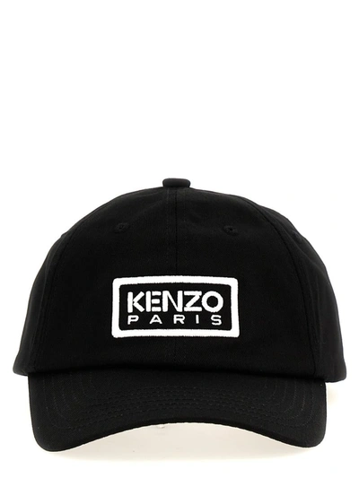 Shop Kenzo ' Tag' Cap In White/black