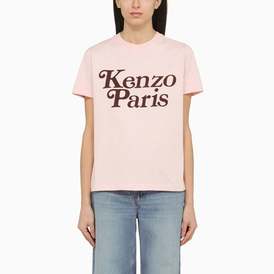 Shop Kenzo T-shirt With Logo In Pink