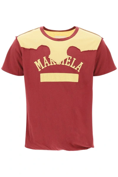 Shop Maison Margiela Décortiqué T-shirt In Multicolor