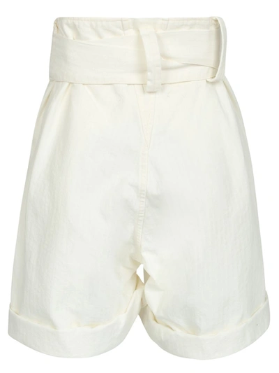 Shop Maison Margiela Shorts In White