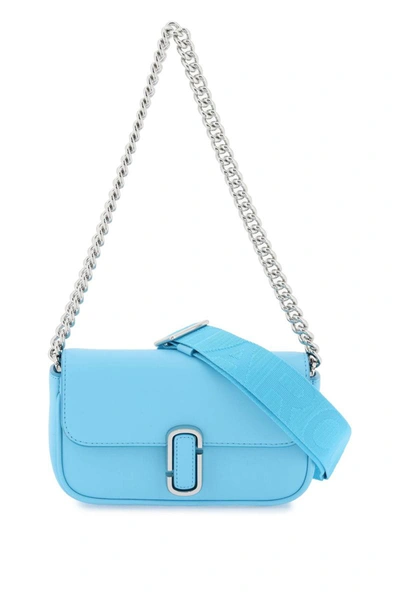 Shop Marc Jacobs 'the J Marc Mini Shoulder Bag' In Blue