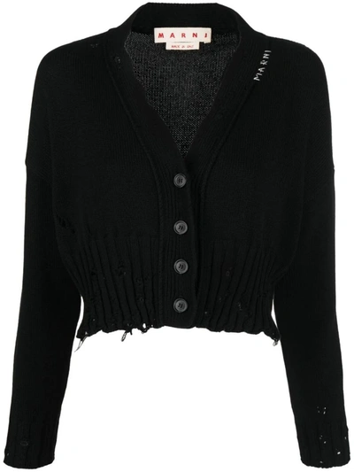 Shop Marni Sweater In Black