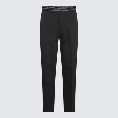 Missoni Black Cotton Stretch Pants