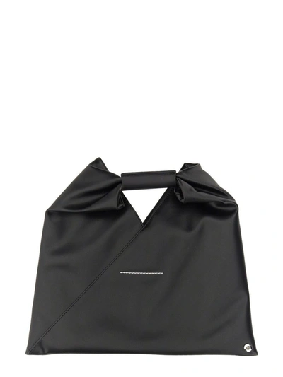 Shop Mm6 Maison Margiela Japanese Mini Bag In Black
