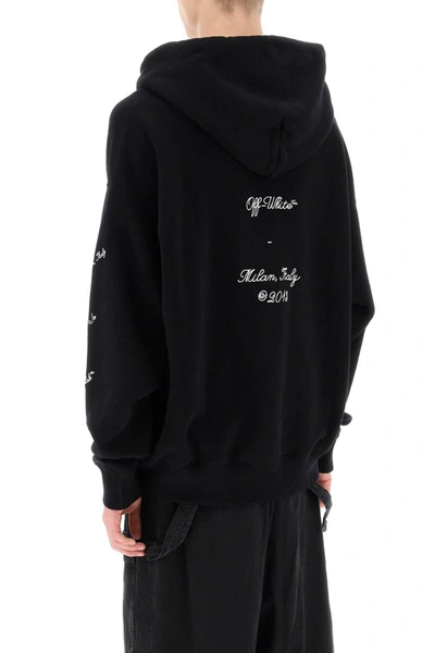 Shop Off-white Skate Hoodie With 23 Logo In Black