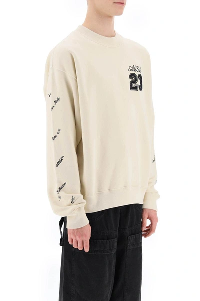 Shop Off-white Skate Sweatshirt With 23 Logo In Multicolor