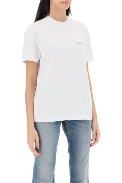 Shop Off-white X-ray Arrow Crewneck T-shirt