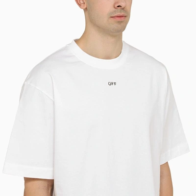 Shop Off-white ™ Skate T-shirt With Off Logo