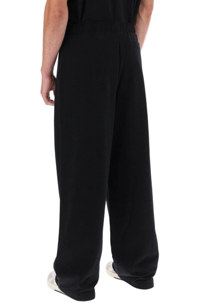 Shop Palm Angels Baggy Joggers In Black