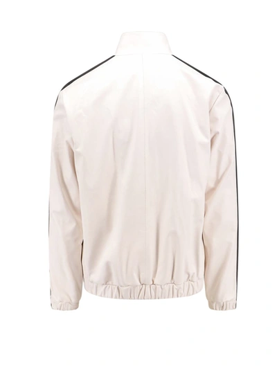 Shop Palm Angels Jacket In White