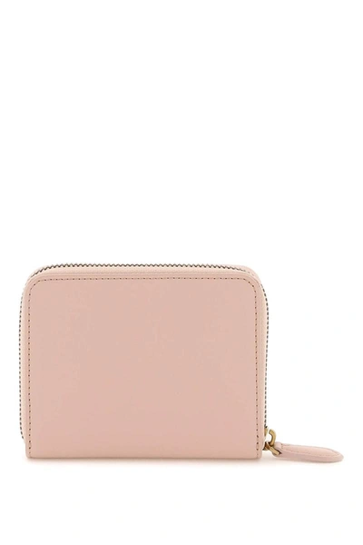 Shop Pinko Leather Zip-around Wallet