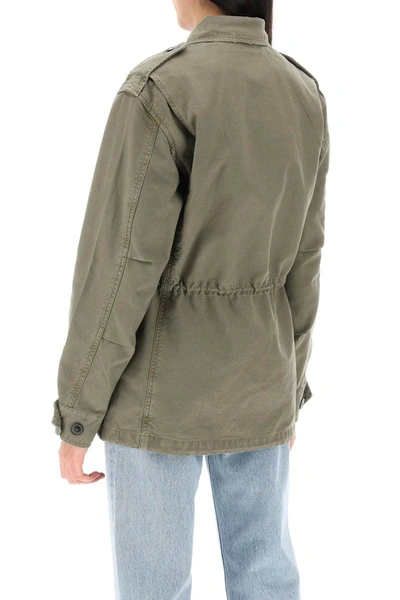 Shop Polo Ralph Lauren Cotton Military Jacket In Brown