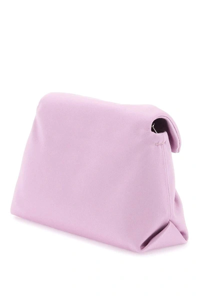 Shop Roger Vivier Buckle Rv Bouquet Strass Mini Bag In Pink