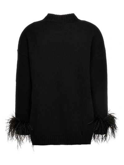 Shop Sleeper 'agatha' Sweater In Black